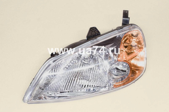 Фара левая механика Honda Civic 2001-2003 4D (DEPO / Тайвань)
