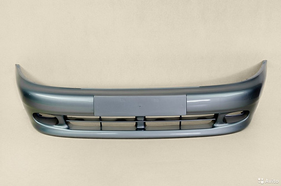 Бампер передний Chevrolet Lanos 2005- Россия Green Bamboo (Оливковый)