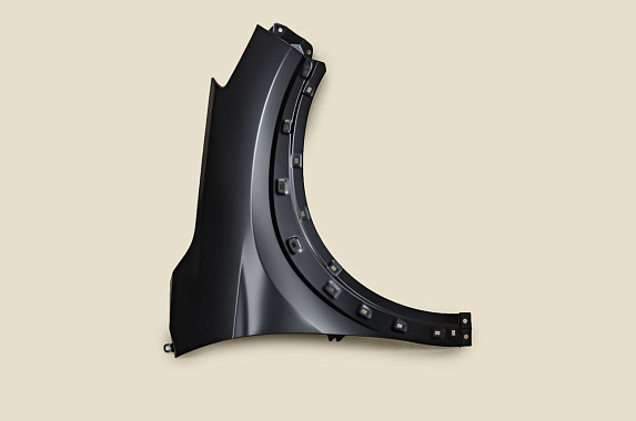 Крыло правое под расширитель Hyundai Tucson 2015-2021 (Тайвань)