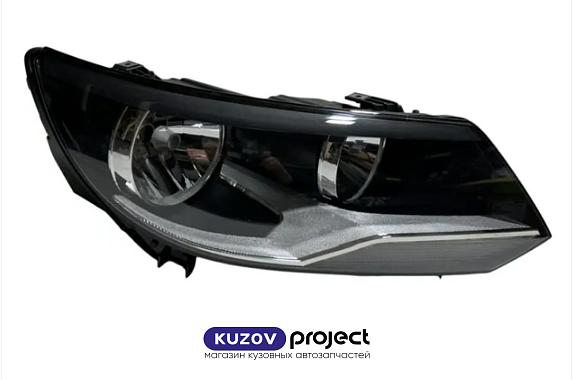 Фара правая с электрическим корректором Volkswagen Tiguan 2011-2017 (TYC / Тайвань)