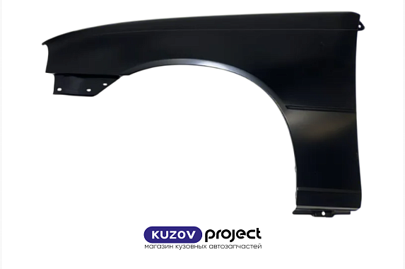 Крыло левое с отверстием под повторитель Daewoo Nexia 1996-2016 (Тайвань)