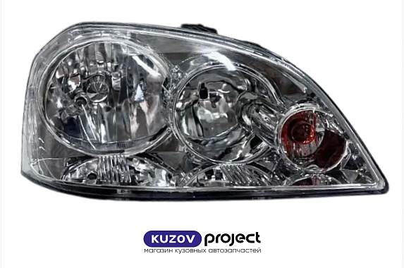 Фара правая с электрическим корректором Chevrolet Lacetti 2004-2013 SED/WG (TYC / Тайвань)